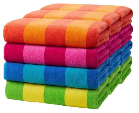 Best Bath Towels, Luxury Beach Towels, Striped Beach Towel, Large Beach Towels, Cotton Beach Towel, Kids Beach Towels, Cotton Crafts, Striped Towels, Soft Towels