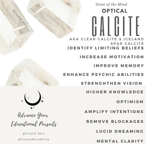 Optical Calcite Crystal Meaning, Clear Calcite Meaning, White Calcite Crystal Meaning, Zebra Calcite Meaning, Optical Calcite Meaning, Calcite Crystal Meaning, Crystal Combos, Calcite Meaning, Clear Calcite