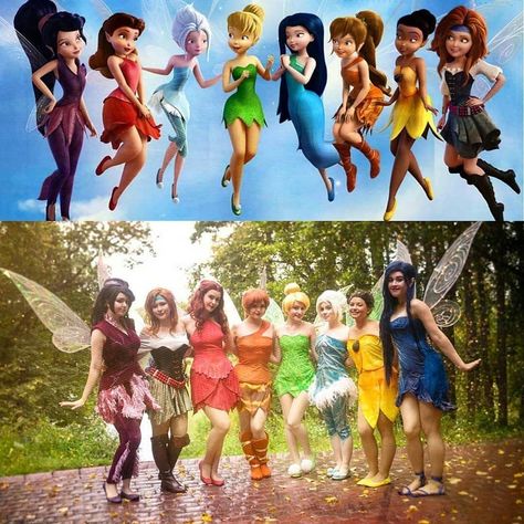 LATEST Cosplay ONs://www.instagram.com/p/Be8ZsQylhx1TINKERBELL SQUAD💛💙💖💚°°°PLS show some LOVE and follow lovely ⭐@glowingpearl ⭐°°°°disneycosplay disneyfairies tinkerbell cosplayersofinstagram disneyWebsites://goo.gl/KrdBmi Instagrams://goo.gl/su9ZW6 Tinker Bells Friends Costume, Tinkerbell Fairy Costumes Pixie Hollow, Tinkerbell Halloween Costumes Group, Tinkerbell And Fairies Costume, Tinker Bell And Vida Costume, Squad Costumes Halloween, Thinker Bell And Friends Costumes, Fairies Halloween Costume Group, Tinker Bell Friends Costume