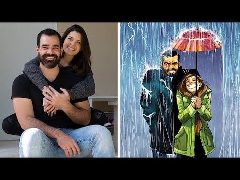 Devir Comics, Maya Devir, Yehuda Devir, Drawing Body Proportions, Book Fandoms Unite, Relationship Comics, Love Is Cartoon, Illustration Process, Instagram Couples