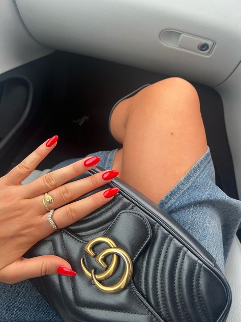 Red Nail Theory Ferrari Red Nails, Red Nail Theory, Nail Theory, Ferrari Red, Red Nail, Nails Makeup, Red Nails, Beauty Nails, Nails Art