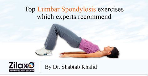 Zilaxo Advanced Pain Solution: Top Lumbar Spondylosis Exercises Which Experts Recommend Lumbar Spondylosis Exercises, Spondylosis Exercises, Spondylosis Lumbar, Lumbar Exercises, Lumbar Spondylosis, Lacrosse Training, Decompression Therapy, Back Spasm, Spine Care