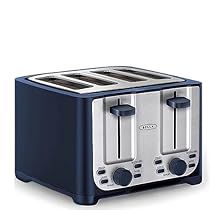 Blue Kitchen Appliances, Blue Toaster, Bread Toaster, 4 Slice Toaster, Navy Kitchen, Toast Bread, Countertop Oven, English Muffins, Toasters