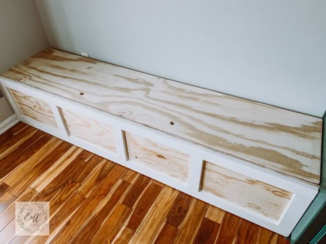 How To Build A Banquette Built In Bench, Built In Bench Storage, Build Storage Bench, How To Build A Bench Seat With Storage, Banquette Bench With Storage, Banquet Seating With Storage, Kids Storage Seating, How To Build Banquette Seating, Storage Banquette