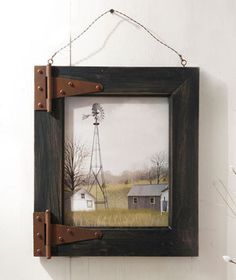 Related image Barn Door Wall, Door Wall Art, Wooden Barn Doors, Barn Wood Picture Frames, Rustic Picture Frames, Rustic Pictures, Barn Wood Projects, Foto Transfer, Country Wall Art