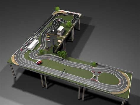 Scalextric Digital, Scalextric Track, Track Photos, Slot Car Race Track, Modular Table, Lego Truck, Slot Racing, Slot Car Racing, Slot Car Tracks