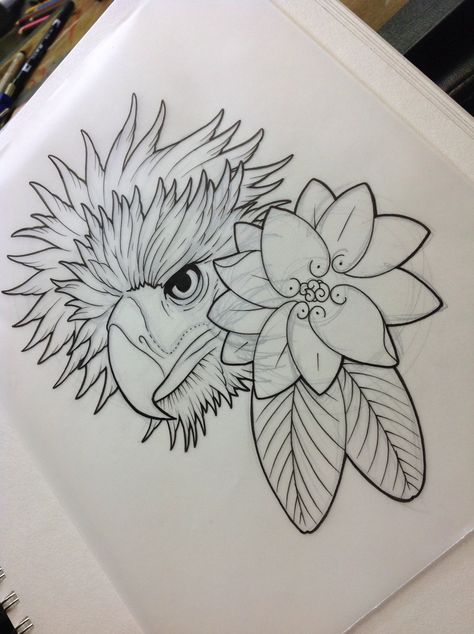 Filipino Eagle Tattoo, Okir Design Philippines Drawing, Philippine Eagle Tattoo Design, Sampaguita Drawing, Philippine Eagle Drawing, Philippine Eagle Tattoo, Eagles Tattoo, Line Eyes, Graphic Design Tattoos