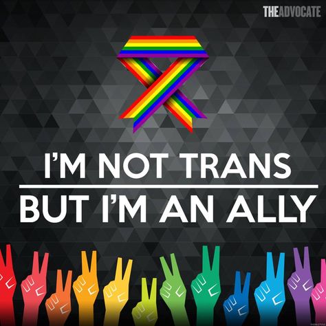 I'm not trans or gay or bi, yet I still support each person's decision. Let's support our trans brothers and sisters. Trans Ally, Culture Project, My Safe Space, Gay Quotes, Support Lgbtq, Straight Ally, Lgbt Support, Lgbtq Quotes, Pride Support