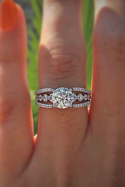 Most Popular Engagement Rings For Women ❤ See more: http://www.weddingforward.com/engagement-rings-for-women/ #weddings Most Popular Engagement Rings, Popular Engagement Rings, Princess Cut Engagement Rings, Best Engagement Rings, Morganite Engagement, Morganite Engagement Ring, Beautiful Engagement Rings, Wedding Rings Unique, Wedding Rings Vintage