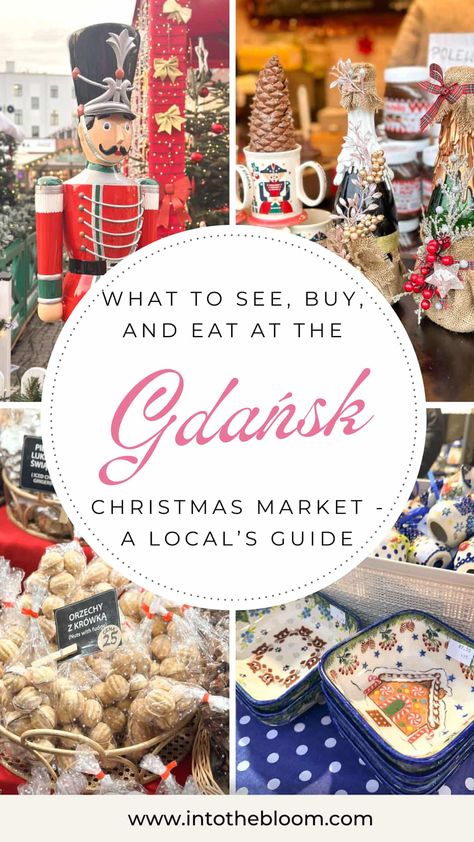 Visiting the best Christmas Market in Europe - Best things to do, buy, and eat at the Gdańsk Christmas Market according to a local European City Breaks, Polish Christmas, Cherry Liqueur, European Christmas, Christmas Markets Europe, Best Christmas Markets, Pig Roast, European City, International Travel Tips