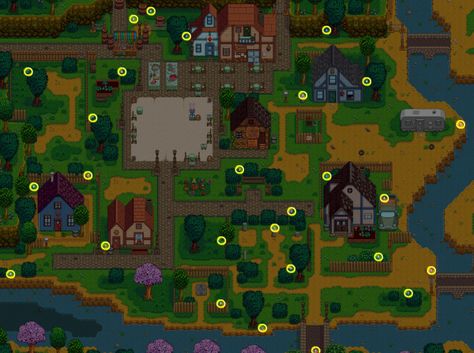 Egg Festival - Stardew Valley Wiki Stardew Valley Easter Egg Hunt, Egg Hunt Stardew Valley, Stardew Egg Hunt Route, Stardew Valley Egg Hunt, Stardew Valley Egg Hunt Best Route, Egg Festival Stardew Valley, Stardew Valley Giant Crops, Stardew Farms, Stardew Valley Farms