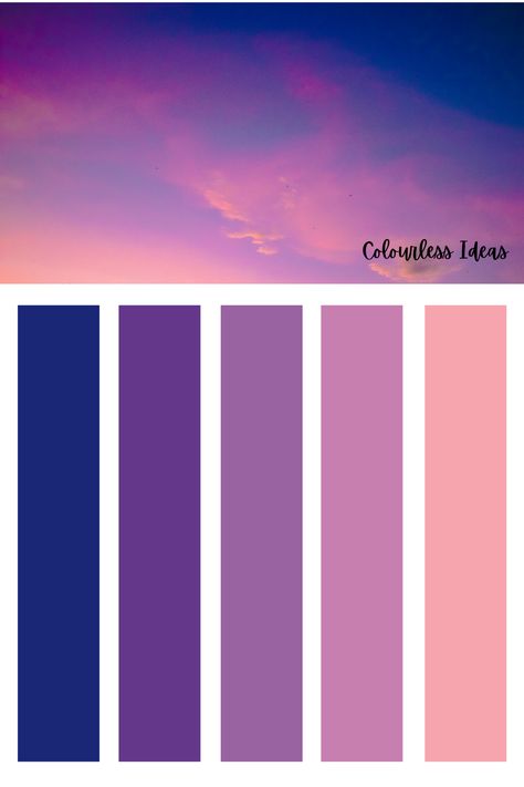 Follow for more colour palettes Evening Colour Palette, Evening Sky, Colour Palettes, Colour Palette, Follow For More, Color