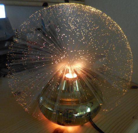 Fantasia Fiber Optic Lamp Led Fiber Optic Light, Optic Fiber Lighting, Optical Fiber Lighting, Fiber Optic Lamp, Fiber Optic Lights, Vintage Fiber Optic Lamp, Fiber Optic Light, Optic Fiber, Fiber Optic Lighting