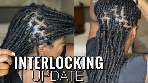 WILL I CONTINUE INTERLOCKING OR PALM ROLLING MY LOCS??? | INTERLOCKING UPDATE | #KUWC Palm Rolling Locs, How To Interlock Locs, Interlocking Locs, Locs, Welcome Back, Rolls