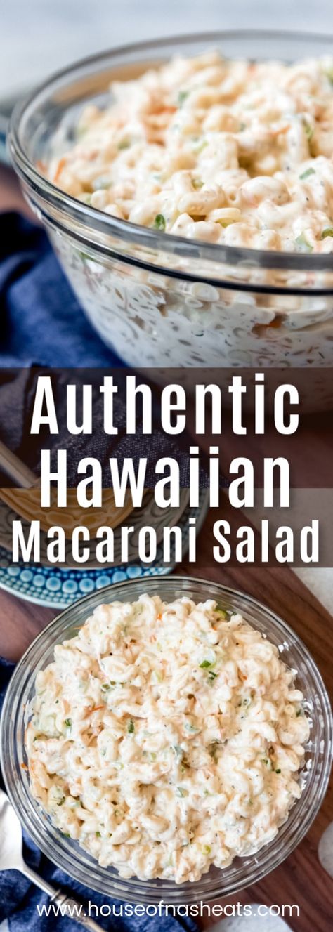 Easy Mayo, Hawaiian Mac Salad, Hawaiian Plate Lunch, Pasta Macaroni, Hawaiian Macaroni Salad, Classic Macaroni Salad, Hawaiian Dishes, Mac Salad, Macaroni Salad Recipe