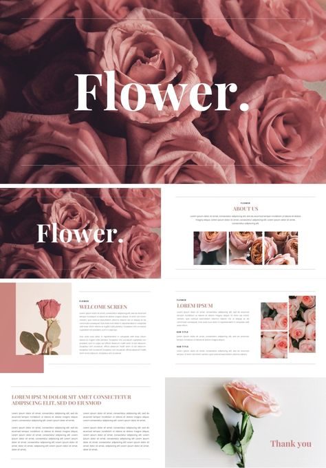 Person Branding, Flower Presentation, Travel Website Design, Web Design Websites, Women Feminism, Elegant Presentation, Letterpress Business Cards, Powerpoint Themes, Good Presentation