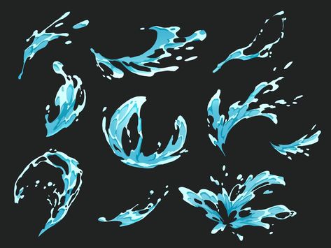 🇺🇦Sonia! su Twitter: "Did some watery shapes during @VFXApprentice hangout! Nice quality time with the community 💙✨ #fx #2dfx #vfx https://t.co/CpM4LiWw8Q" / Twitter Water Effect Drawing, Water Shape, Draw Water, Super Powers Art, Concept Art Tutorial, Water Drawing, Water Effect, Magic Design, Animation Reference