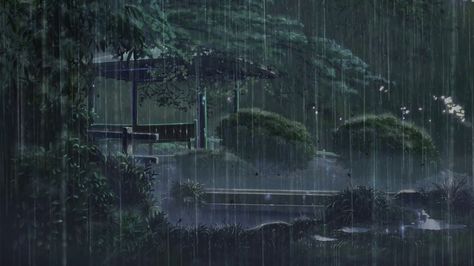 Garden of Words Wallpapers - Album on Imgur Rain Animation, The Garden Of Words, Phone Lock Screen Wallpaper, Garden Of Words, Anime Picture Hd, Green Scenery, Rainy Day Aesthetic, Pixel Art Background, Dark Green Aesthetic