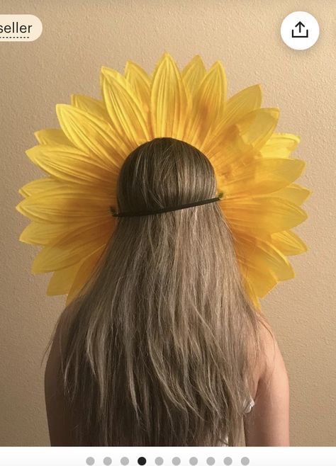 Sunflower Head, Flower Costume, Frozen Costume, Wonder Woman Costume, Diy Plant Hanger, Performance Costume, Flower Headpiece, House Plants Decor, Iron Lighting