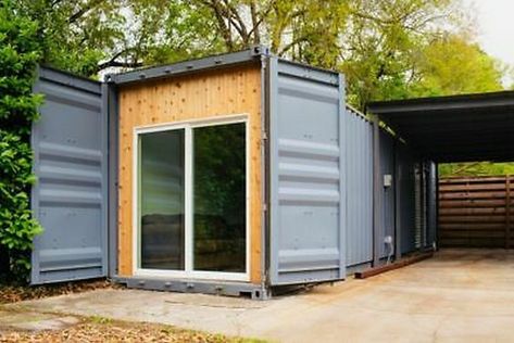 Container Chic: Stylish Living in Shipping Homes Shipping Container Sheds, Shipping Container Storage, 20ft Shipping Container, Shipping Container Office, Storage Container Homes, Tiny House Interior Design, Container Office, Shipping Container House Plans, Container Buildings