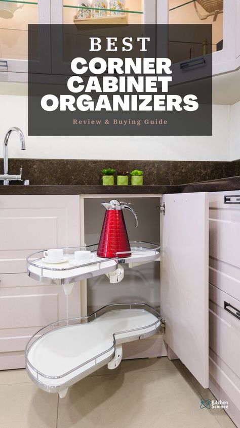 How To Utilize Corner Kitchen Cabinets, Spice Cabinet Storage, Corner Kitchen Shelves, Small Corner Cabinet, Corner Cabinet Organization, Spice Cabinet Organization, Kitchen Corner Storage, Corner Rack, Corner Storage Cabinet