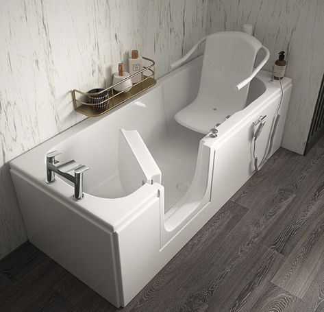 Walk in Power Bath | The Independence | Bathing Solutions Disabled Bath, Accessible Bathroom Design, Disabled Bathroom, Traditional Bath, Living Room Transformation, Walk In Bath, Corner Bath, Accessible Bathroom, Bath Tubs