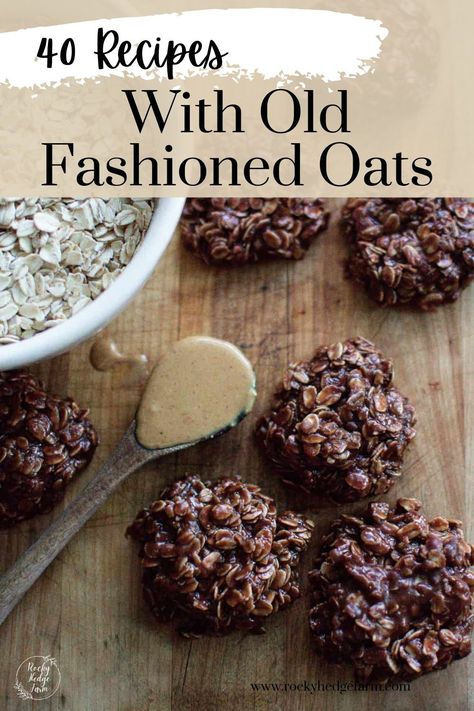 Recipes with old-fashioned oats are not only nutritious but also incredibly delicious. This humble kitchen staple is a versatile ingredient in wholesome breakfast dishes and desserts. Old Fashion Oats Recipes, Recipes With Old Fashioned Oats, Old Fashioned Oats Recipes, Quick Oat Recipes, Stolen Recipe, Honey Oatmeal Cookies, Banana Blueberry Oatmeal Muffins, Blueberry Crisp Recipe, Humble Kitchen