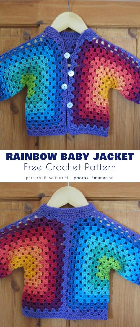 Hexagon Baby Jacket Granny Jacket Crochet, Crocheted Baby Sweater, Free Crochet Hexagon Cardigan Patterns, Free Baby Crochet Sweater, Granny Square Baby Sweater Pattern Free, Granny Hexagon Cardigan Free Pattern, Free Hexagon Crochet Patterns, Baby Granny Square Cardigan, Crochet Baby Cardigan Free Pattern Easy