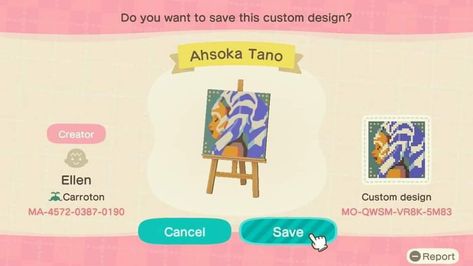 Animal Crossing Star Wars Design, Acnh Star Wars Island, Acnh Star Wars, Animal Crossing Star Wars, Anch Halloween, Animale Crossing, Acnh Paths, Ac Ideas, Dream Code