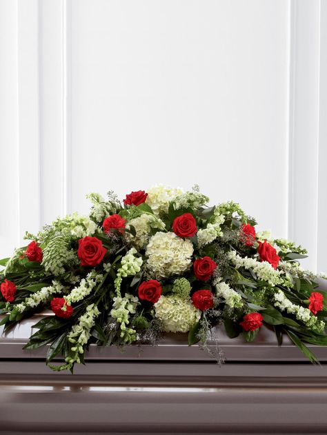 Roses And Carnations, Casket Spray, Casket Flowers, Flowers For Men, Flower Factory, Casket Sprays, Flowers Delivery, Memorial Flowers, Cemetery Flowers