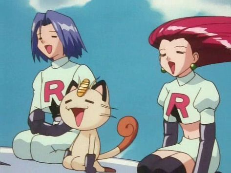 James, Meowth & Jessie Jessie James And Meowth Matching Pfp, Jessie And James Pfp, Jessie James And Meowth, Jessie And James Matching Pfp, Jessie And James Matching Icons, Meowth Pfp, Jessie And James Fanart, Jessie James Meowth, Jessie X James