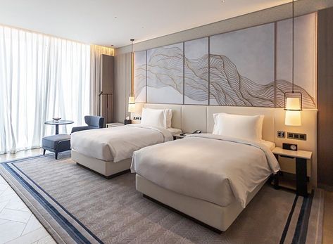 Hotel Apartments Interior, Modern Luxury Hotel Room, Hotel Room Design Luxury Modern, Contemporary Hotel Room, Suite Room Design, Hotel Room Design Luxury, Hotel Room Design Bedrooms, Hotel Room Interior Design, Tracie Cheng