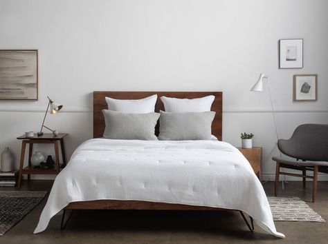 Parachute Cloud Cotton Quilt Review | POPSUGAR Home Oversized Quilt, Parachute Home, Feather Bed, Apartment Goals, Eagle Rock, Bedding Essentials, Cotton Comforters, Lightweight Quilt, Mattress Pads