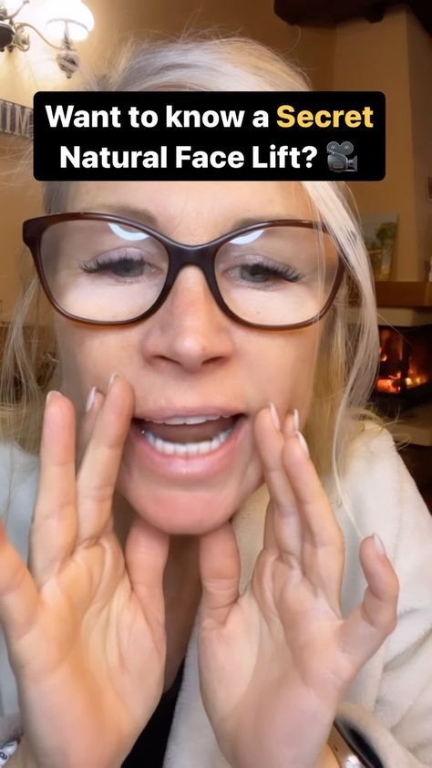 Liz Wadden | Anti-Aging Enthusiast | Lift & tone your CHEEKS, NECK, and MOUTH with 1️⃣ exercise! Again, please always just go at your own pace. As long as you try, that’s… | Instagram Face Yoga For Mouth Wrinkles, Face Yoga Jawline, Face And Neck Massage, Face Tapping For Wrinkles, Facial Exercises For Jowls, Sagging Jowls, Nuface Mini, Tighten Neck Skin, Face Lift Exercises