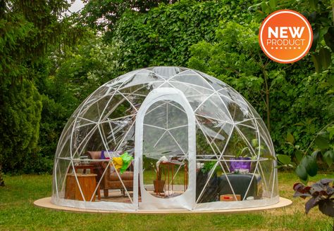 Garden Dome, Garden Igloo, Beaufort Scale, Spa Outdoor, Backyard Tent, Dome Greenhouse, Tub Enclosures, Backyard Trampoline, Walk In Greenhouse