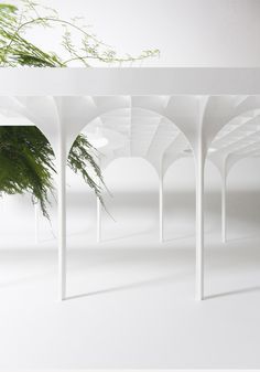 Fitzmaurice Place Architectural Awning, Frame Structure Architecture, Pavillion Architecture, Cantilever Architecture, Arch Structure, Arch Column, Structural Model, Arch Frame, Canopy Architecture