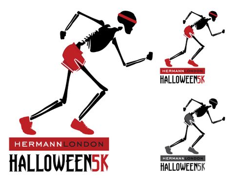 HL Halloween 5k Branding on Behance Halloween 5k, London Halloween, Halloween Run, Charity Event, Logo Inspiration, Brand Identity, Branding, London, Running