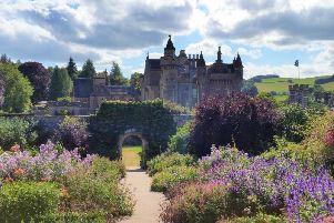 Abbotsford House in Tweedbank is easily reached by train from Edinburgh. (Picture: Shutterstock) St Cuthbert, Irish Castles, Castles In Ireland, Edinburgh City, Castles In Scotland, Abandoned Castles, Scotland Castles, Scottish Castles, Manor Houses