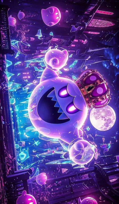 Looney Tunes Wallpaper, Samurai Wallpaper, King Boo, 2160x3840 Wallpaper, Wallpaper Project, Trippy Wallpaper, 8k Wallpaper, Mario Art, Cool Backgrounds