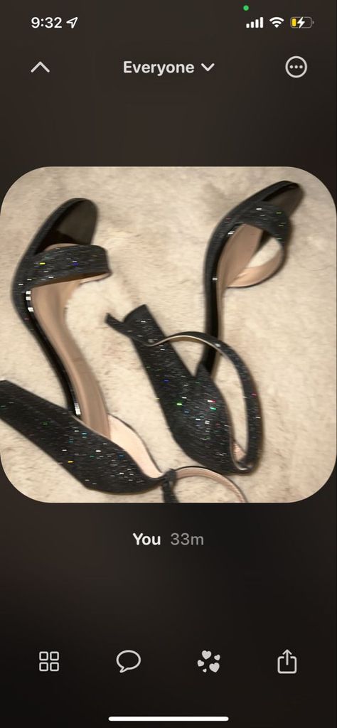 sparkly black heels Prom Heels Black Sparkly, Black Glitter High Heels, Black High Heels For Homecoming, Black Prom Dress Shoe Ideas, Black Heels Prom Glitter, Black Heels With Sparkles, Sweet 16 Heels Black, Silver High Heels For Quinceanera, Black High Heels For Prom Sparkle