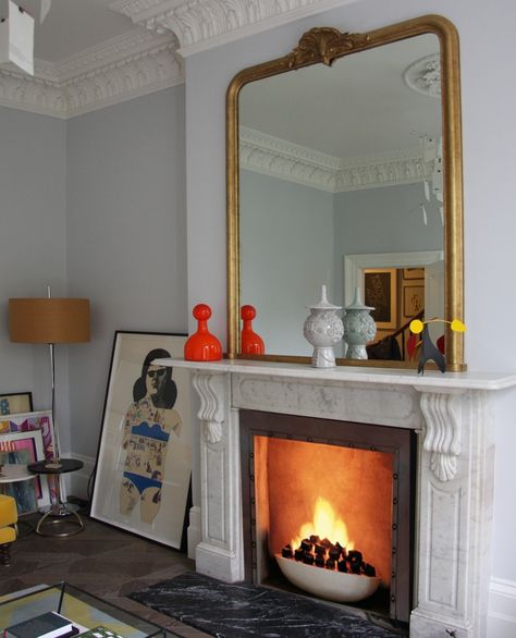 A stunning shot of The Ornamental Louis Philippe TV Mirror from our French Mirror range #interiors #interiorstyling #interiordecor #interiordesigner #interiordesign #interiör #livingroom #livingroominspo #livingroomideas #livingroomstyle #interiors_and_living #vogueinteriors #worldofinteriors #mirror Mirror Above Fireplace Mantle, Mirror On Mantle, Interiors 2024, Mirror Over Fireplace, Mirror Above Fireplace, Tv Mirror, Lounge Mirrors, Mantle Mirror, Classic Mirror