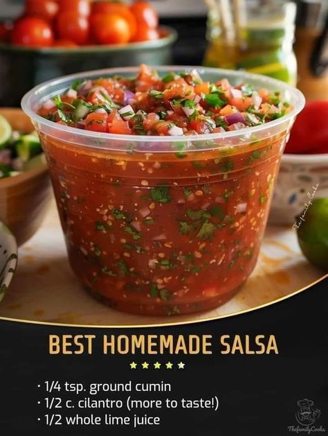 Chef Gordon Ramsay | BEST HOMEMADE SALSA EVER 😍 Don't Lose This | Facebook Best Homemade Salsa, Cheese Nachos, Nigella Lawson Recipes, Bobby Flay Recipes, Tortilla Chip, Salsa Guacamole, Homemade Salsa Recipe, Chef Gordon, Salsa Ingredients