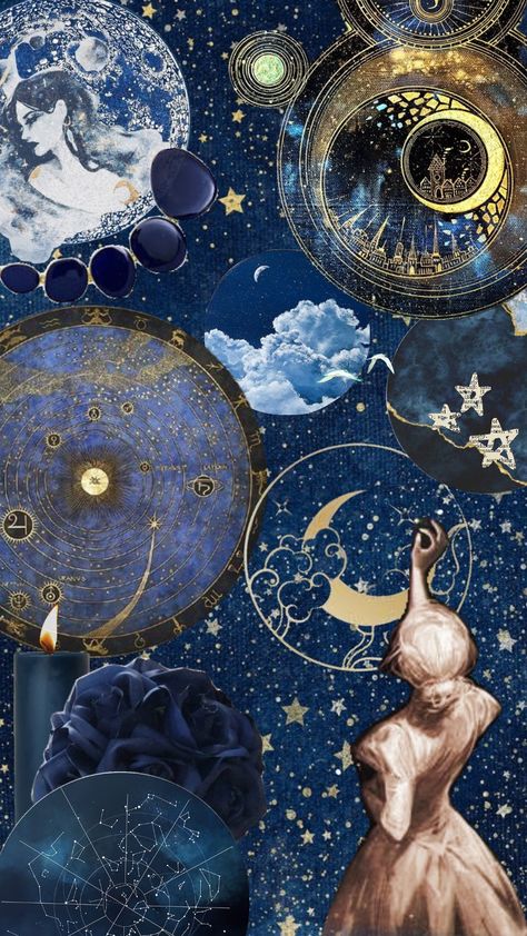 Celestial beauty mood board Celestial Being Aesthetic, Celestial Mood Board, Celestial Academia, Celestial Witch Aesthetic, Beauty Mood Board, Celestial Color Palette, Celestial Birthday, Cosmic Witch, Celestial Aesthetic