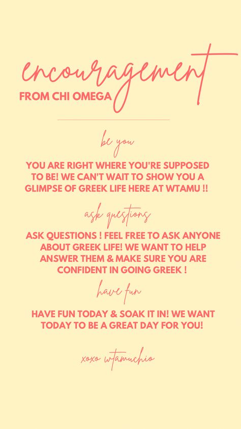 Sorority Marketing Ideas, Sorority Marketing, Chi Omega Symphony, Aoii Graphics, Sorority Activities, Instagram Theme Ideas, Chi Omega Recruitment, Panhellenic Recruitment, Sorority Socials