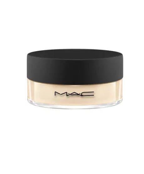 Brightening Banana Powder: MAC Set Powder in Soft Yellow, $33, maccosmetics.ca Banana Powder, Mac Powder, Mac Makeup, Soft Yellow, Bright Eyes, Flawless Skin, Setting Powder, Makeup Kit, Mac Cosmetics