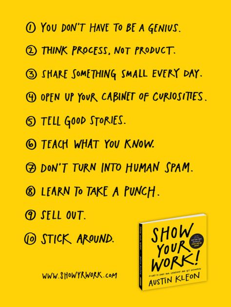 Adulting 101, Austin Kleon, Show Your Work, Singing Tips, Artist Quotes, Creativity Quotes, Nutrition Education, Diy Life, Habit Tracker