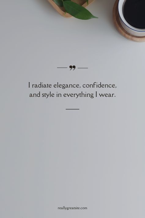 Elevate your style with a touch of elegance and confidence. This inspiring quote encourages you to shine through in every outfit you wear. Let your fashion choices reflect your unique personality and flair.
.
#Elegance #Confidence #Style #FashionInspiration #ChicVibes #OutfitGoals Outfit Goals, To Shine, Elevate Your Style, In Style, Your Style, Encouragement, Inspirational Quotes, Style Inspiration, Confidence