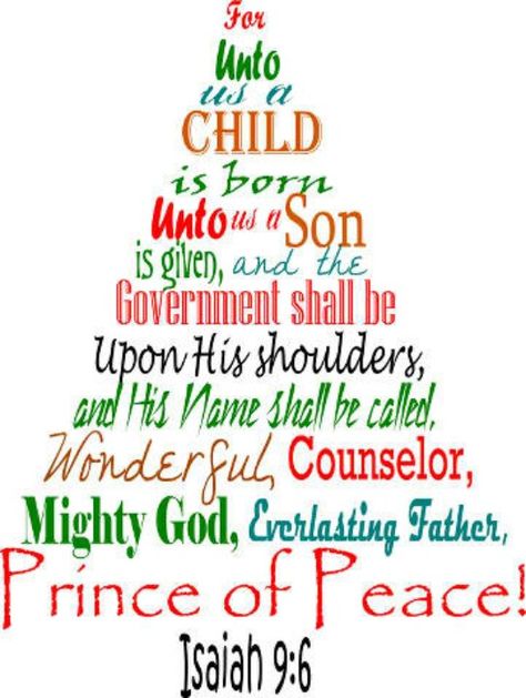 Jesus is the reason for the season!, printable Christmas Verses, Christmas Scripture, Holiday Pics, Wonderful Counselor, Isaiah 9, Isaiah 9 6, Happy Birthday Jesus, Meaning Of Christmas, True Meaning Of Christmas