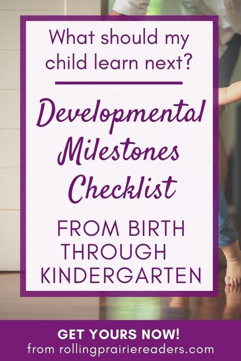 Are you wondering what your child should learn next? Download our Developmental Milestones Checklist, covering nearly 100 skills from birth through Kindergarten in categories like language, motor skills, STEM, and more. Developmental Milestones Checklist, Better Mom, Survival Quotes, Parenting Ideas, Developmental Milestones, School Clubs, Effective Learning, Printable Checklist, Elementary School Teacher