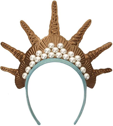 AmazonSmile: elope Gold Mermaid Costume Crown Headband for Women: Gateway King Triton Crown, Mermaid Maternity Shoot, Crown Cutout, Sea Witch Costume, Halloween Adult Costumes, The Little Mermaid Musical, Disney Princess Nursery, Little Mermaid Musical, Costume Makeup Ideas